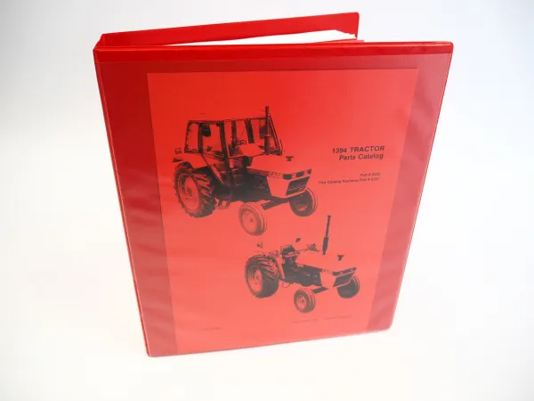 Case 1394 David Brown Tractor Parts Catalog Ersatzteilliste englisch Stand 1985