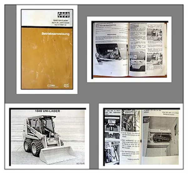 Case 1840 Unilader Betriebsanleitung 1994