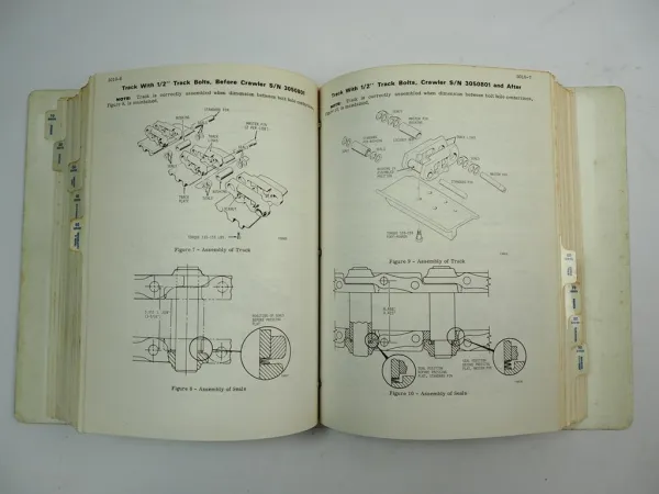 Case 450 Crawler Raupe Service Manual Werkstatthandbuch 1977