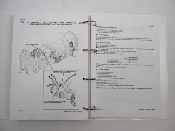 Case 5120 5130 5140 5150 Fehlersuche Elektrik & Hydraulik 1990 Werkstatthandbuch