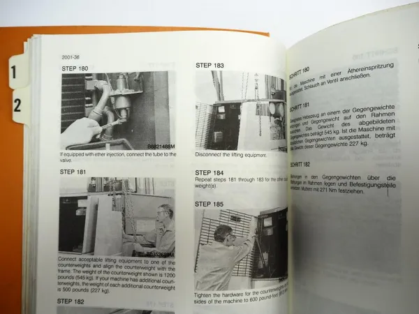 Case 721 Radlader Loader Werkstatthandbuch Service manual 1990