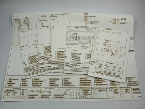 Case 721D Z-Bar XR XT Radlader 6x Schaltplan Elektrik Hydraulik