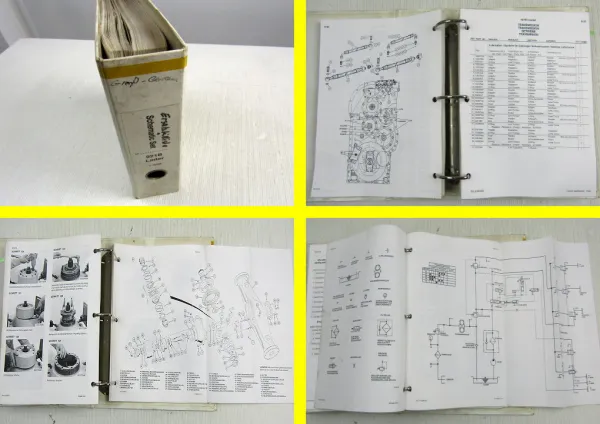 Case 921B Lader Ersatzteilliste Ersatzteilkatalog + Schaltpläne Schematic Set