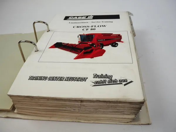 Case CF80 Cross Flow Mähdrescher Service Training 2000 Werkstatthandbuch