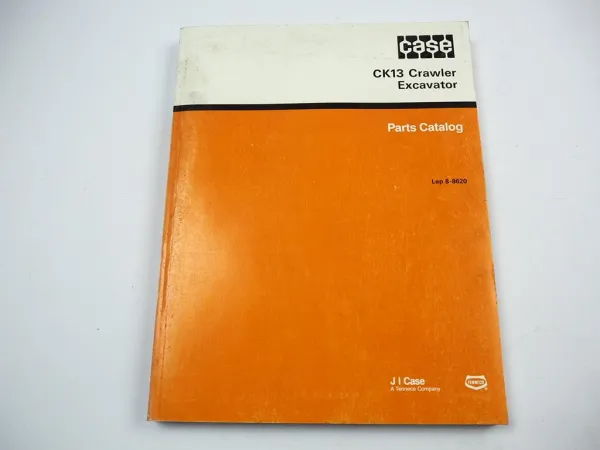 Case CK13 Raupenbagger Excavator Ersatzteilkatalog Parts Catalog 1991