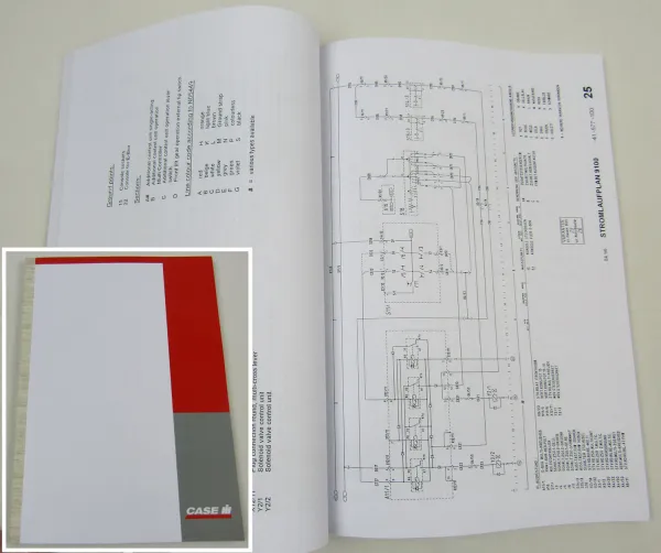 Case CS 120 130 150 Werkstatthandbuch Elektrik Schaltplan