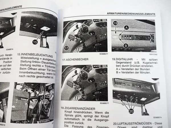 Case CS100 CS110 CS120 CS130 CS150 High-Tech Betriebsanleitung 2001