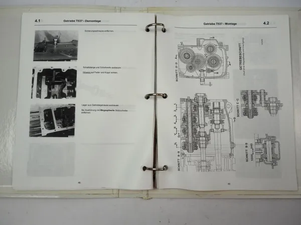 Case CS68 CS68a CS75a Steyr M968 M968a M975aWerkstatthandbuch Triebwerk T537 Reparaturanleitung