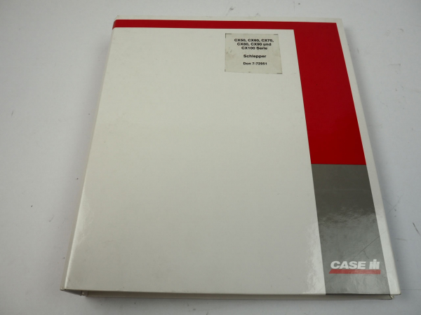 Case CX 50 60 70 80 90 100 Schaltpläne Schaltplan Elektrik Hydraulik 1998