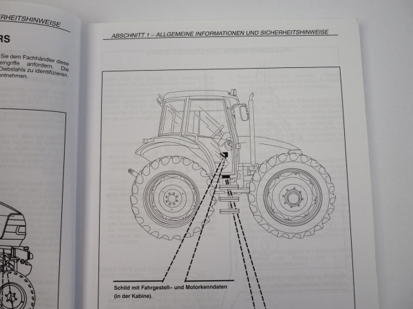 Case JX95HC Traktor Betriebsanleitung Bedienungsanleitung 2010