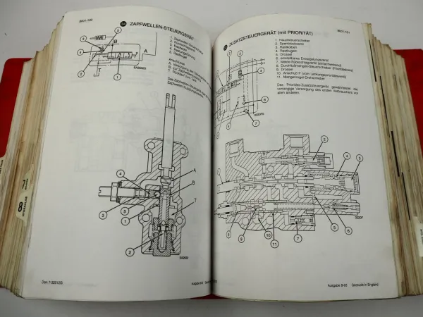 Case Maxxum 5120 5130 5140 5150 Werkstatthandbuch Reparaturanleitung 1996