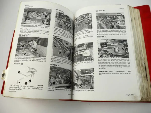 Case Maxxum 5120 5130 5140 5150 Werkstatthandbuch Reparaturanleitung 1996
