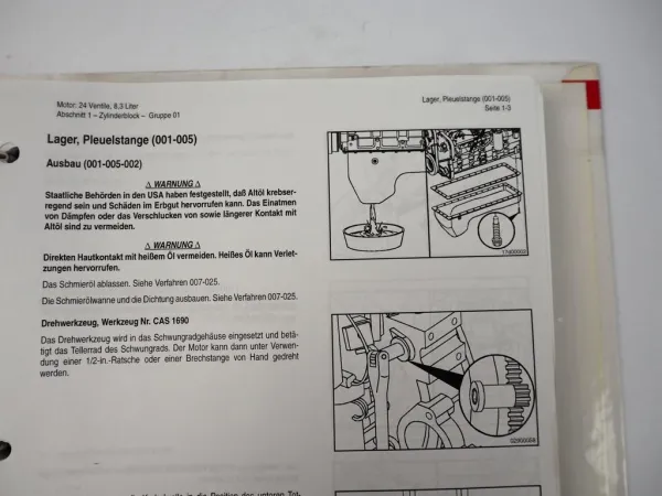 Case MX Magnum Cummins C6T830 Störungssuche und Reparaturanleitung