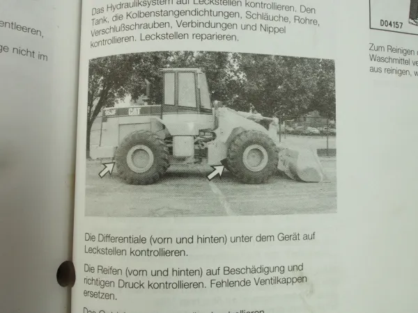 CAT Caterpillar 950F Radlader Serie 2 Betriebsanleitung Ersatzteilliste in engl