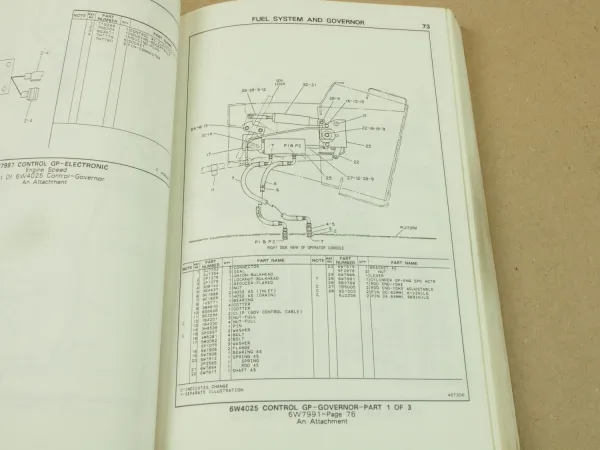 Caterpillar 215C 290 Excavator Parts Book List Ersatzteilliste in englisch