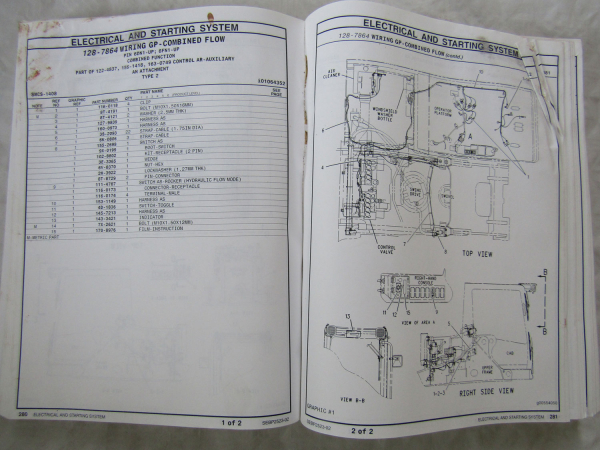 Caterpillar 325B and 325B LN Excavators Parts book Manual 7/1999
