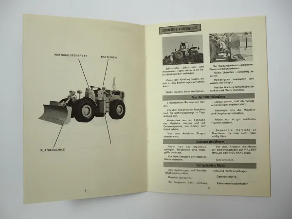 Caterpillar 814 Raddozer Betriebsanleitung Wartungsanweisung 1971