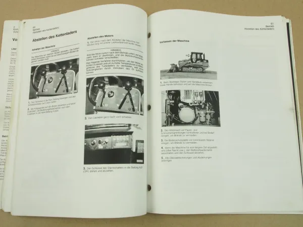 Caterpillar 953C Kettenlader Bedienungsanleitung 1996 Betrieb und Wartung