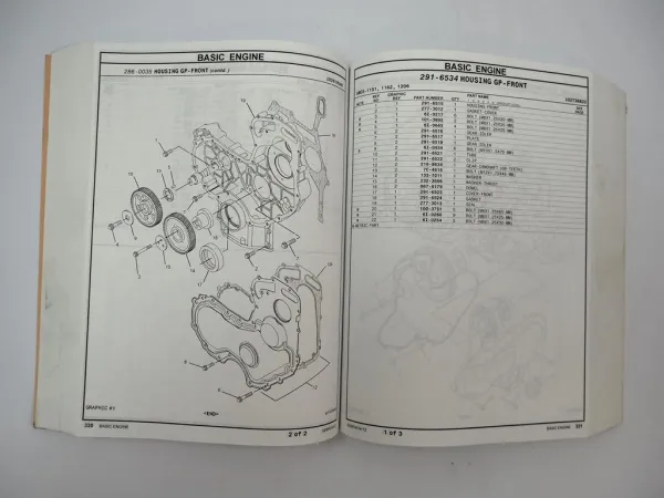 Caterpillar C6.6 Industrial Engine Parts Manual 2007