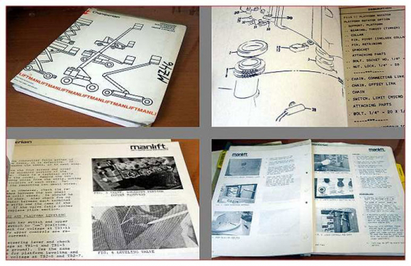 Chamberlain MZ46 parts book / Service manual 1979