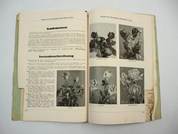 Christian Fey Meckenheim Das Baumschulbuch 1942 Katalog