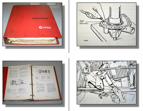 Chrysler Rootes Hunter Range Werkstatthandbuch Reparaturanleitung ca. 1972