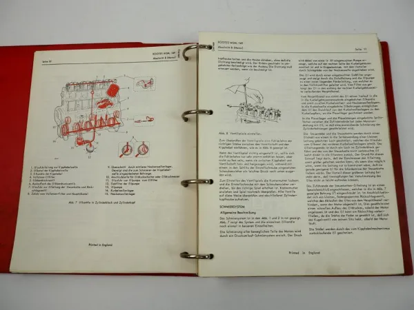 Chrysler Rootes Hunter Range Werkstatthandbuch Reparaturanleitung ca. 1972