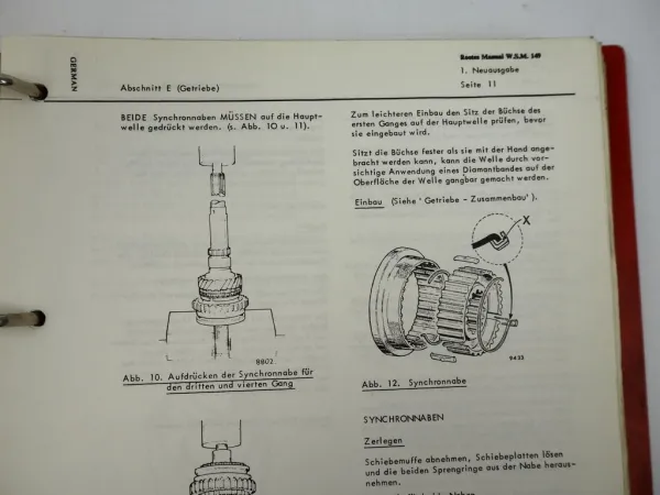 Chrysler Rootes Hunter Range Werkstatthandbuch Reparaturanleitung ca. 1972