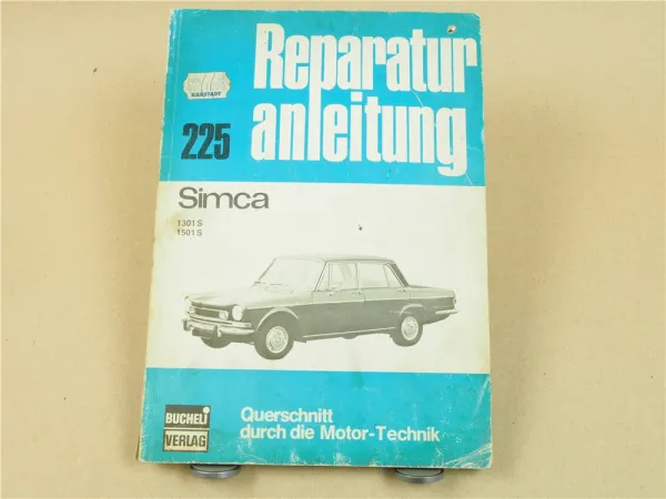 Chrysler Simca 1301S 1501S Reparaturhandbuch Reparaturanleitung