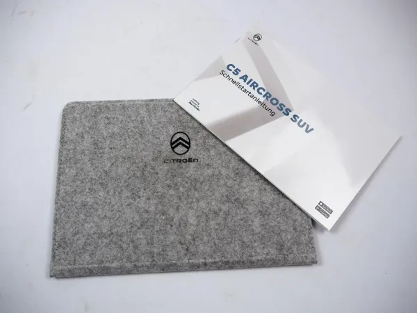 Citroen C5 Aircross SUV Betriebsanleitung 12/2023 Kurzanleitung + Bordmappe