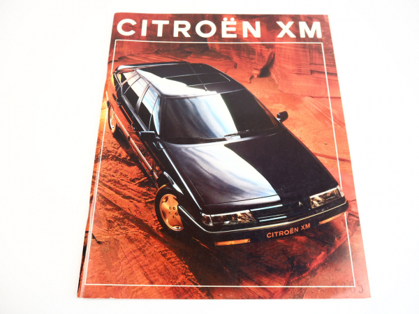 Citroen XM Typ Y3 ca. 1993 Prospekt
