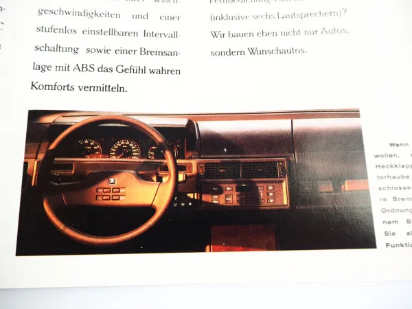 Citroen XM und XM Break Typ Y3 ca. 1991 2x Prospekt