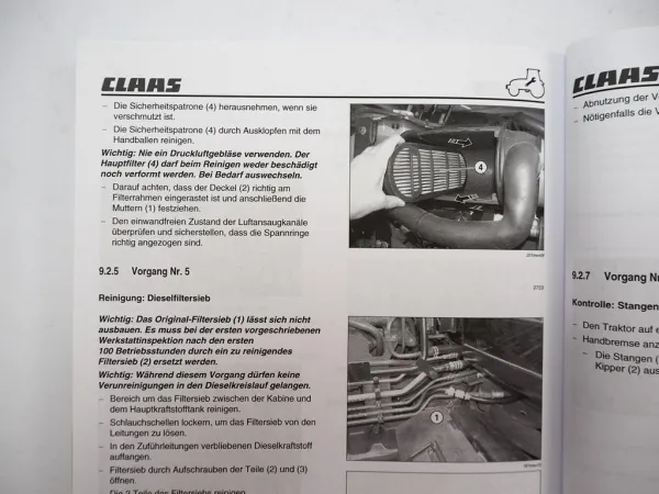 Claas Arion 510 520 530 540 610 620 630 640 C.I.S. Betriebsanleitung 2012