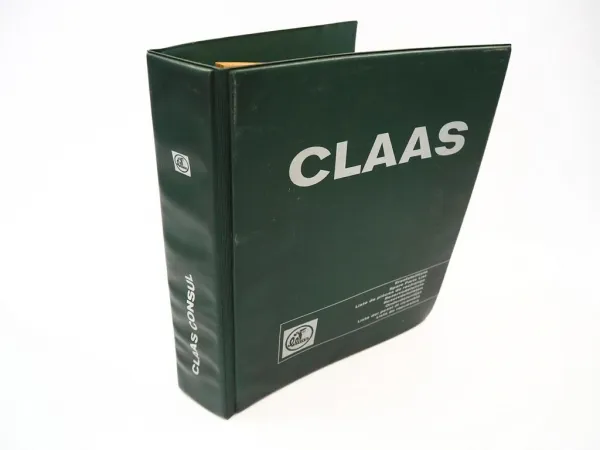 Claas Consul Mähdrescher Ersatzteilliste Ersatzteilkatalog ca. 1970