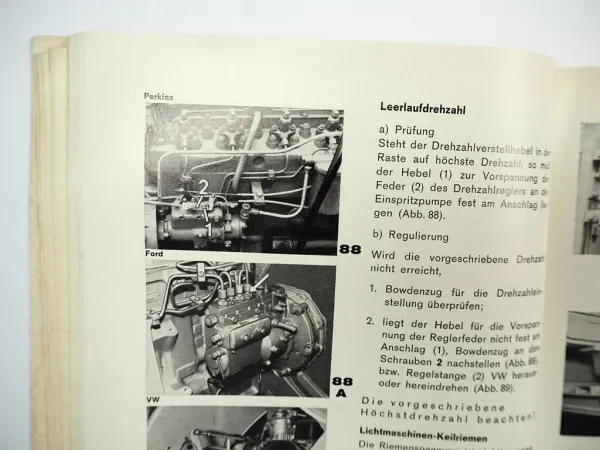 Claas Cosmos Mähdrescher Betriebsanleitung Bedienung Schmierplan 1968