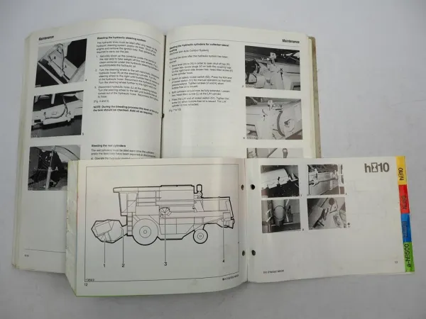 Claas Dominator 202 203 204 208 218 Mega Operators Manual 1994 Englisch