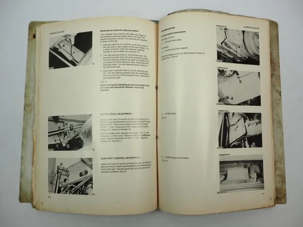 Claas Dominator 58 68 Operators Manual Maintenance Wiring Diagram 1983 engl.