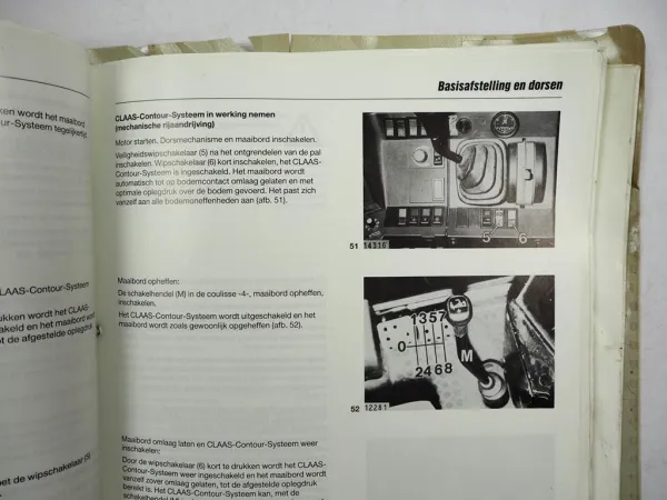 Claas Dominator 78 88 98 108 S SL Maaidorser Gebruiksaanwijzing 1989 Original