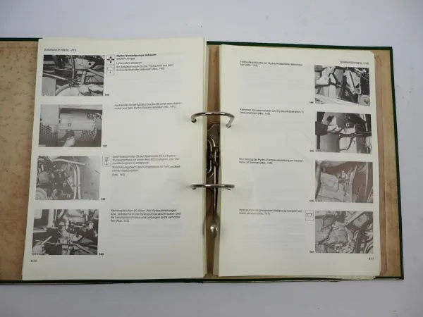 Claas Dominator 78 88 98 108 SL S Mähdrescher Werkstatthandbuch Reparatur 1992