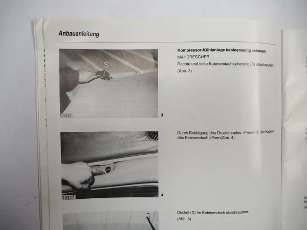 Claas Dominator 78 bis 218 Mega Jaguar 685SL bis 695 Mega Kühlanlage Anbau 1994