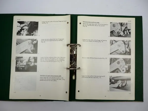 Claas Dominator 85 Combine Repair Service Manual 1978 Englisch