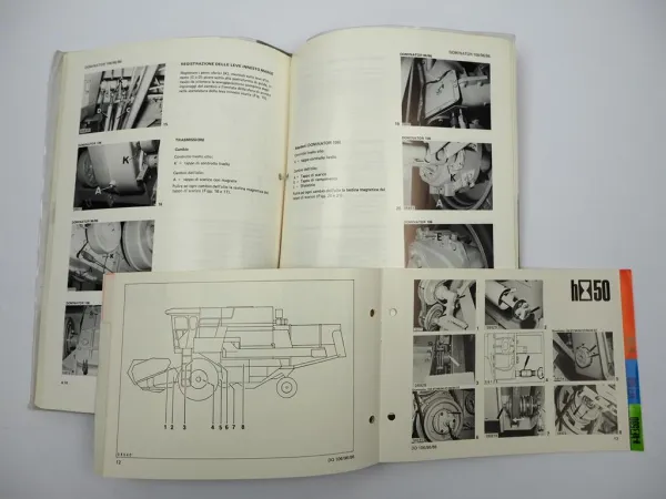 Claas Dominator 86 96 106 Libretto di uso e manutenzione1985 Italienisch