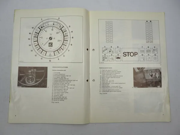 Claas Dominator 96 Operators Manual Supplement Spare Parts List 1985/81