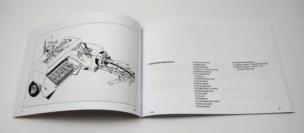 Claas Hochdruckpresse Markant Constant Dominant Betriebsanleitung Teil 2 Wartung