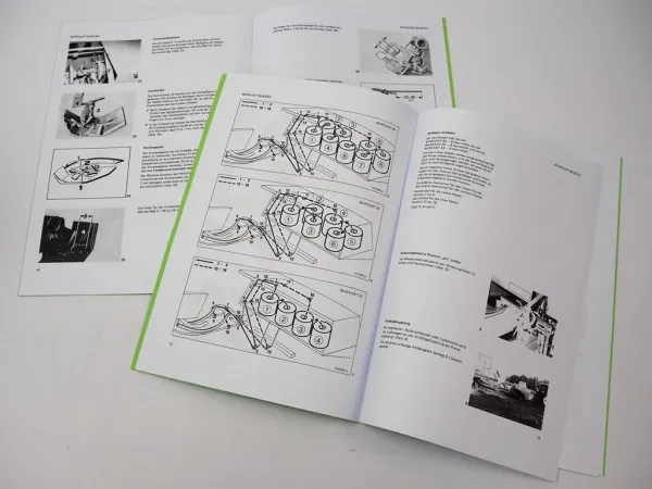 Claas Markant 52 55 65 Presse Betriebsanleitung Bedienung Wartung Schmierung Einstellungen