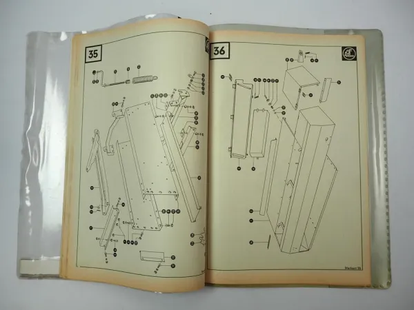 Claas Markant 55 Ballenpresse Ersatzteilliste Bildkatalog Spare Parts List 1987