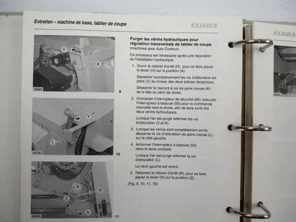Claas Medion 310 320 330 340 Notice dutilisation et entretien 2004 Französisch