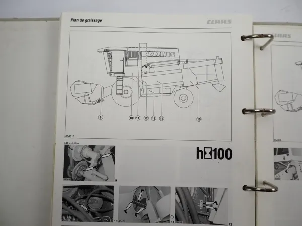 Claas Medion 310 320 330 340 Notice dutilisation et entretien 2004 Französisch