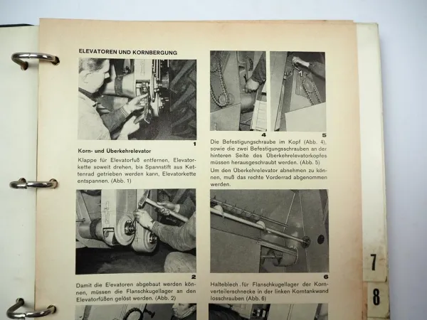 Claas Senator Corsar Cosmos Comet Mähdrescher Werkstatthandbuch Reparatur