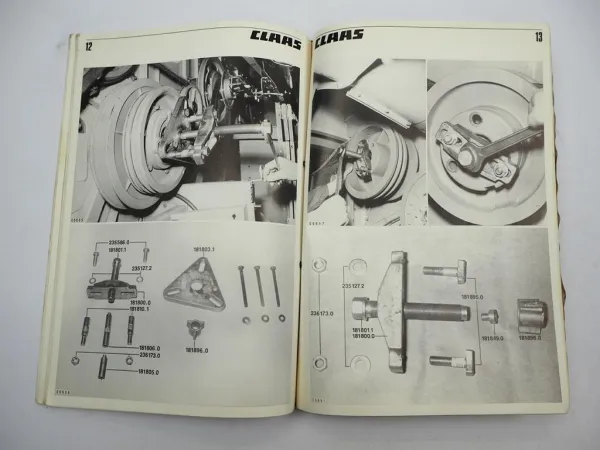 Claas Spezialwerkzeuge für Mercator Dominator Jaguar Landmaschinen Katalog 1984